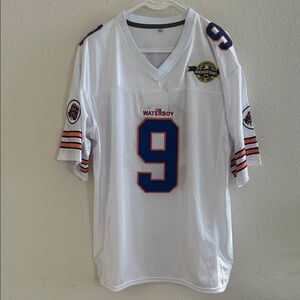 Vintage Collectors The Waterboy #9 White Football Jersey